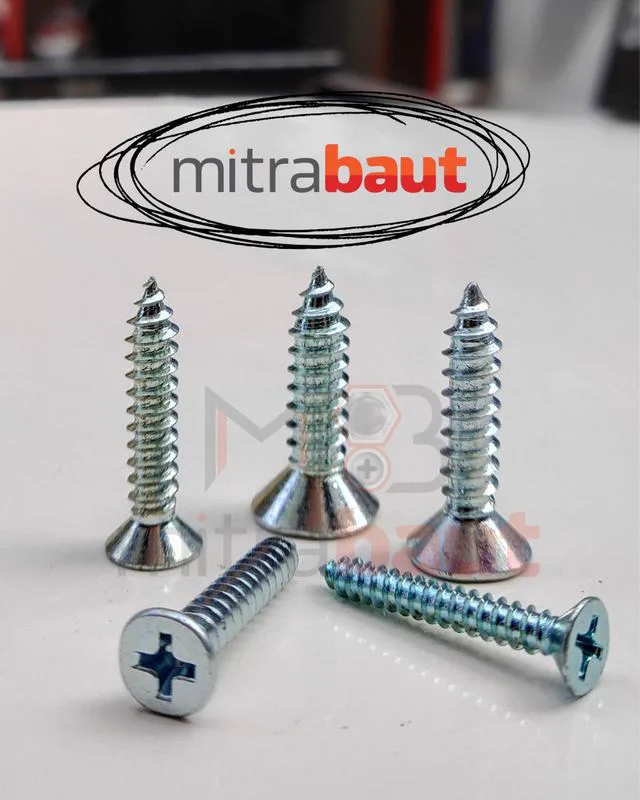 Baut Cacing (Tapping) JF - toko baut Medan MB Mitra Baut