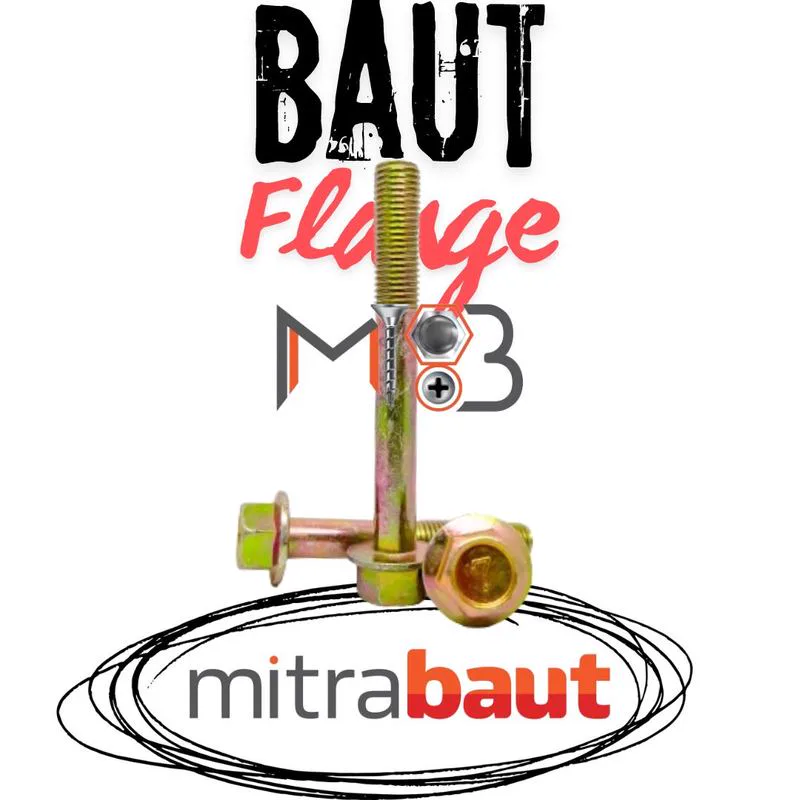 Baut Flange - toko baut Medan MB Mitra Baut